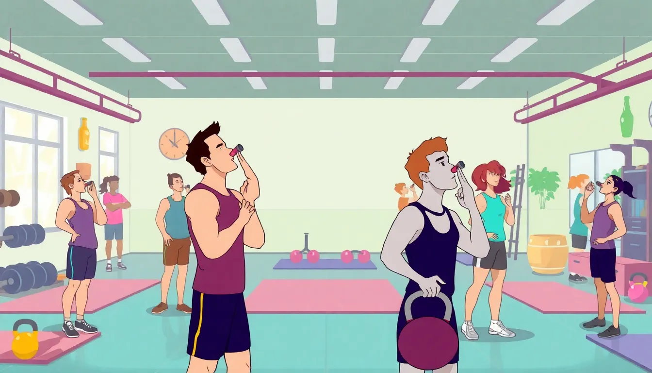 8. Udisanje na Nozdrve