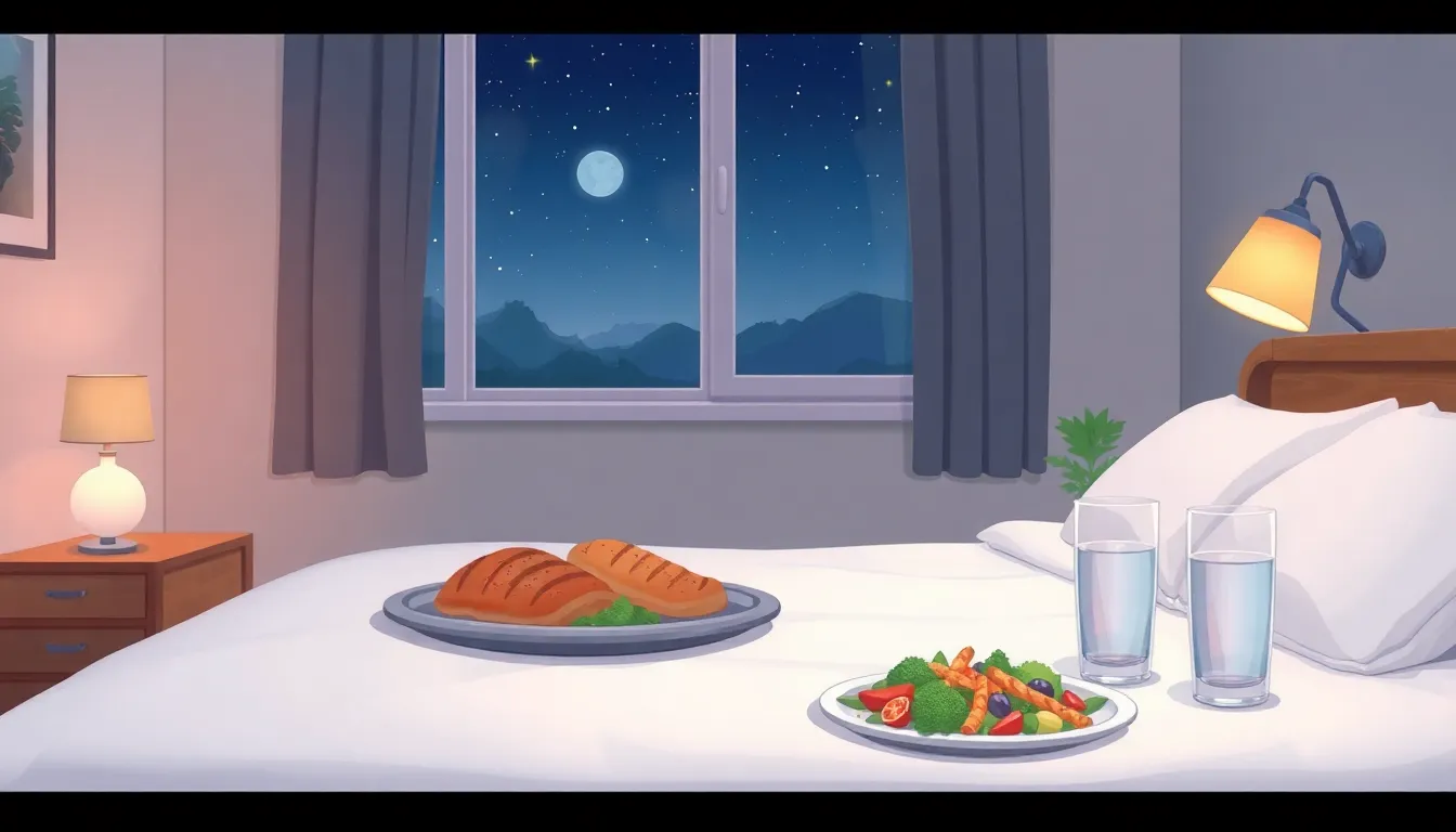 4. Izbegavajte Tešku Hranu Pre Spavanja