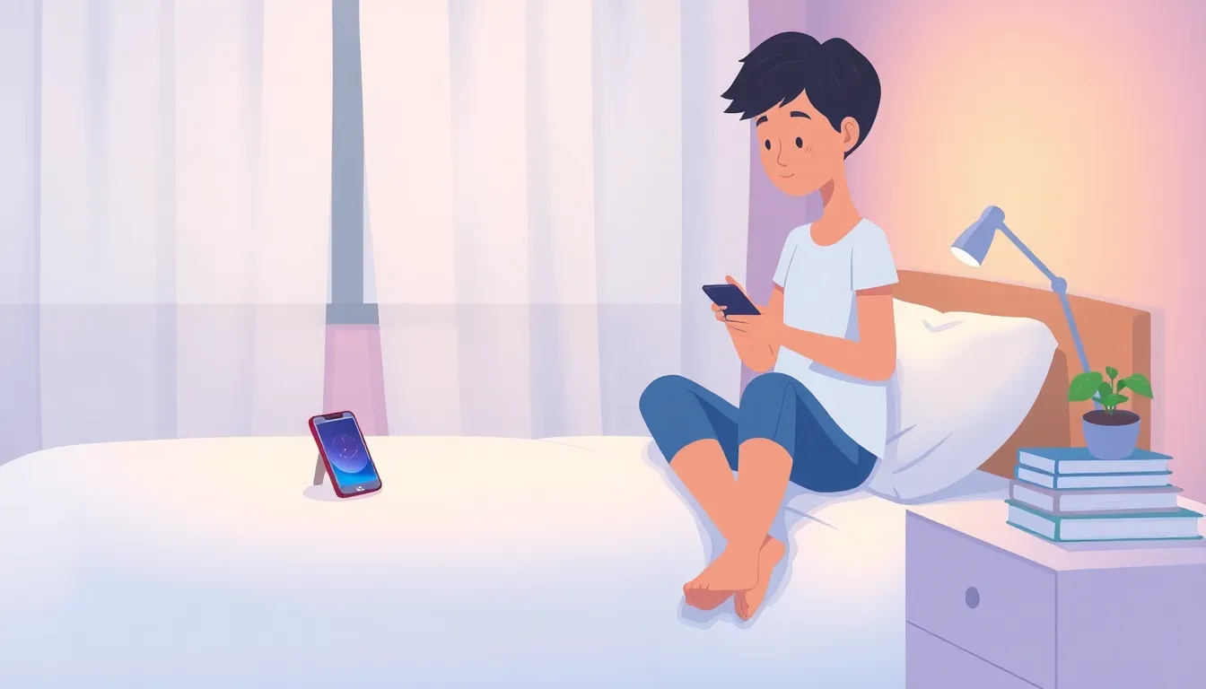 6. Ograničite Upotrebu Ekrana Pre Spavanja