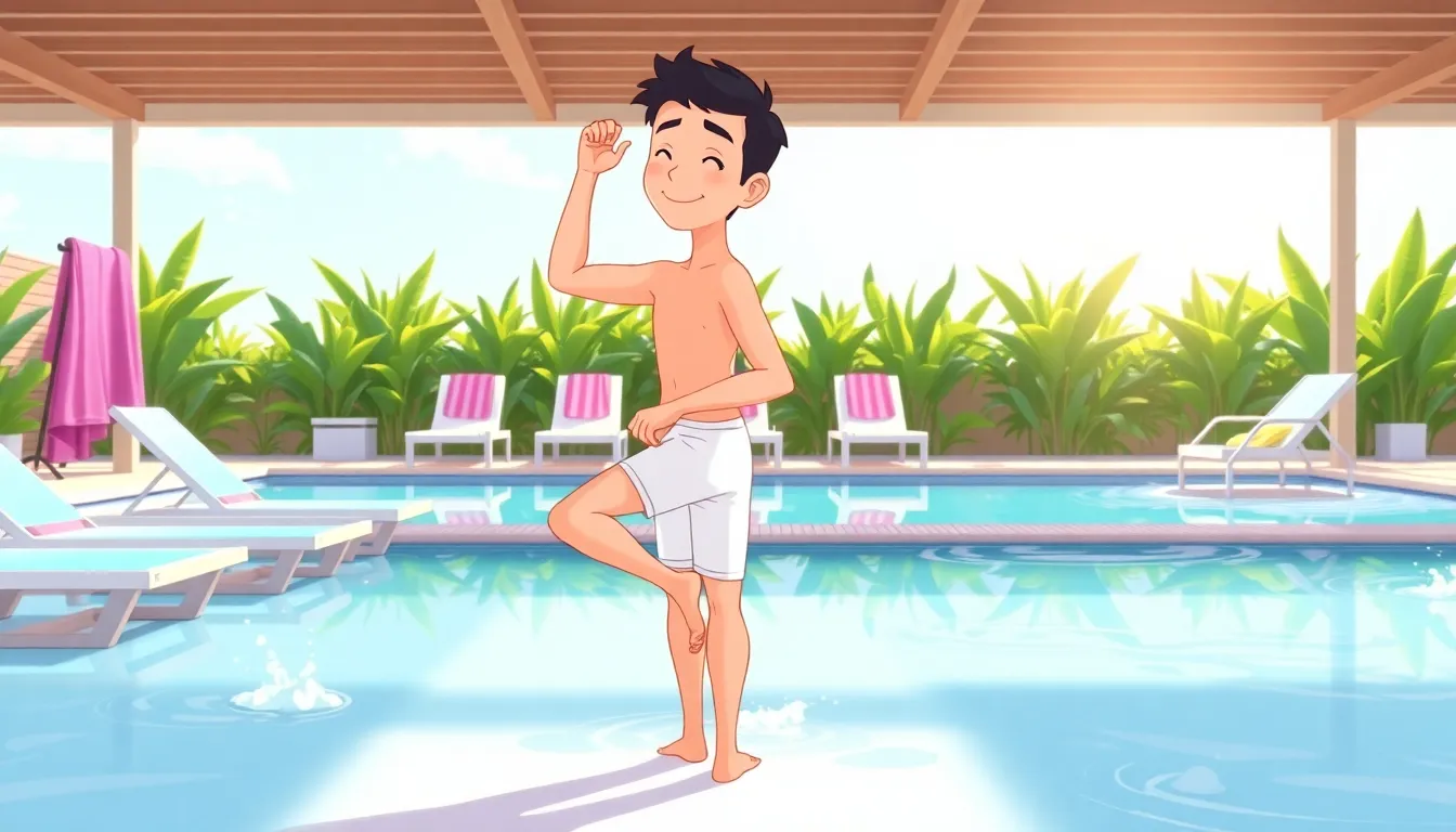 4. Istezanje Nogu Posle Plivanja