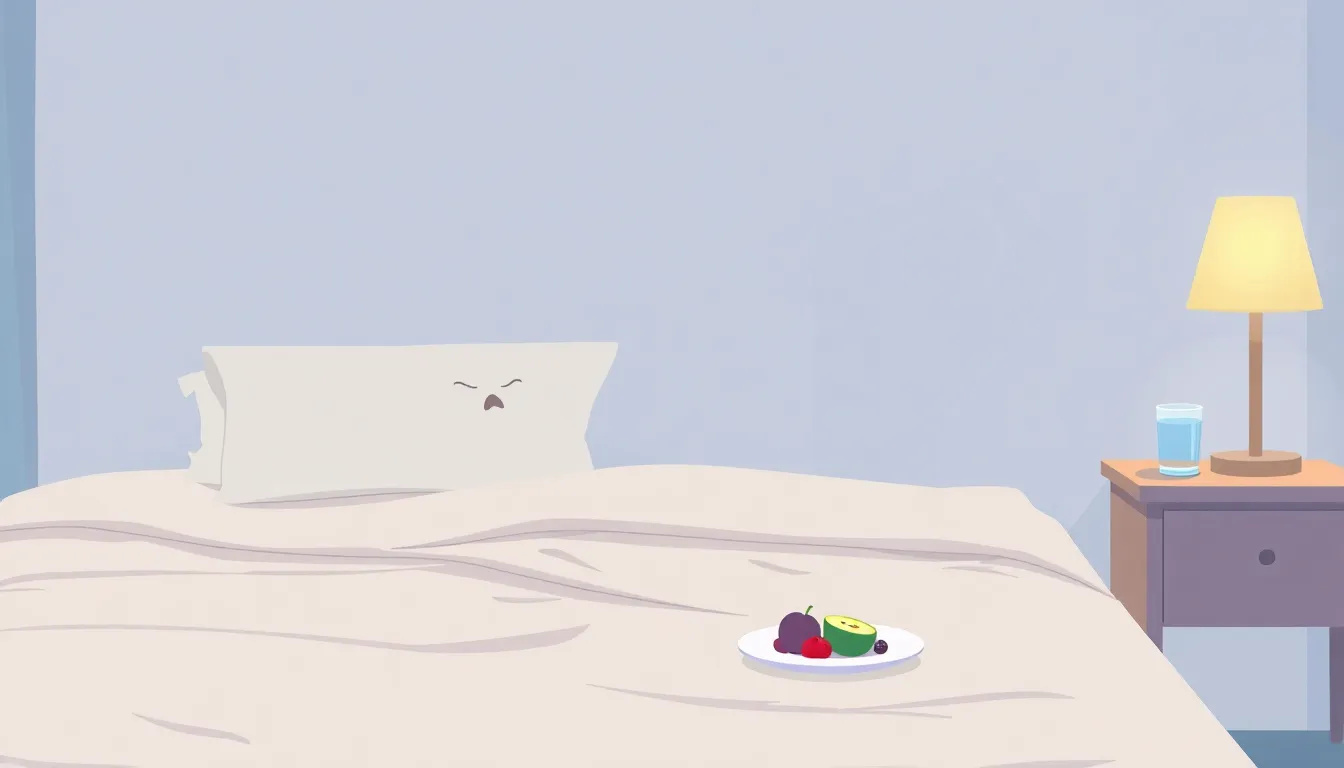 8. Izbegavanje Teških Obroka Pre Spavanja