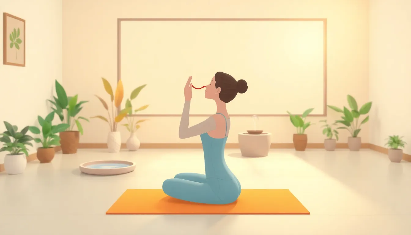 5. Sitali Pranayama
