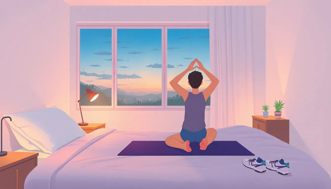 10. Uključivanje Vežbi U Rutin Spavanja