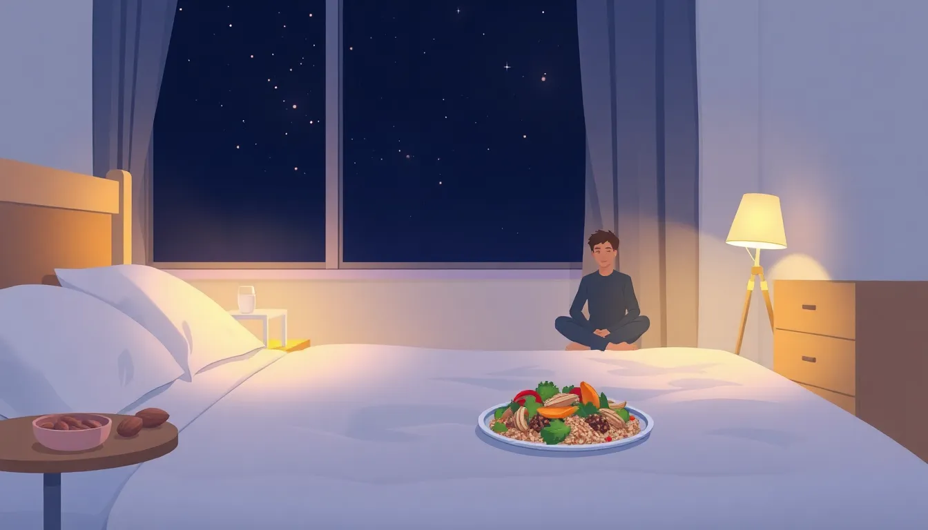 3. Izbegavanje Teške Hrane Pre Spavanja