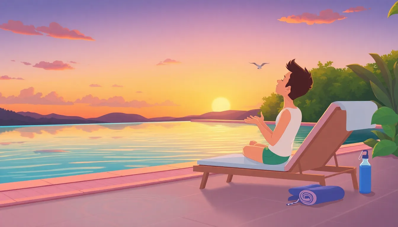 10. Opuštanje nakon Plivanja