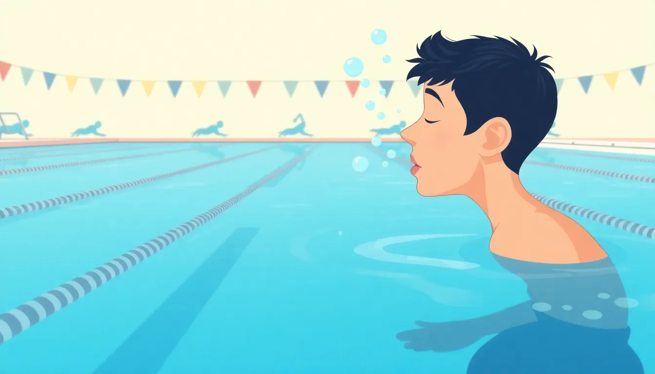 3. Kontrola Disanja Tokom Plivanja