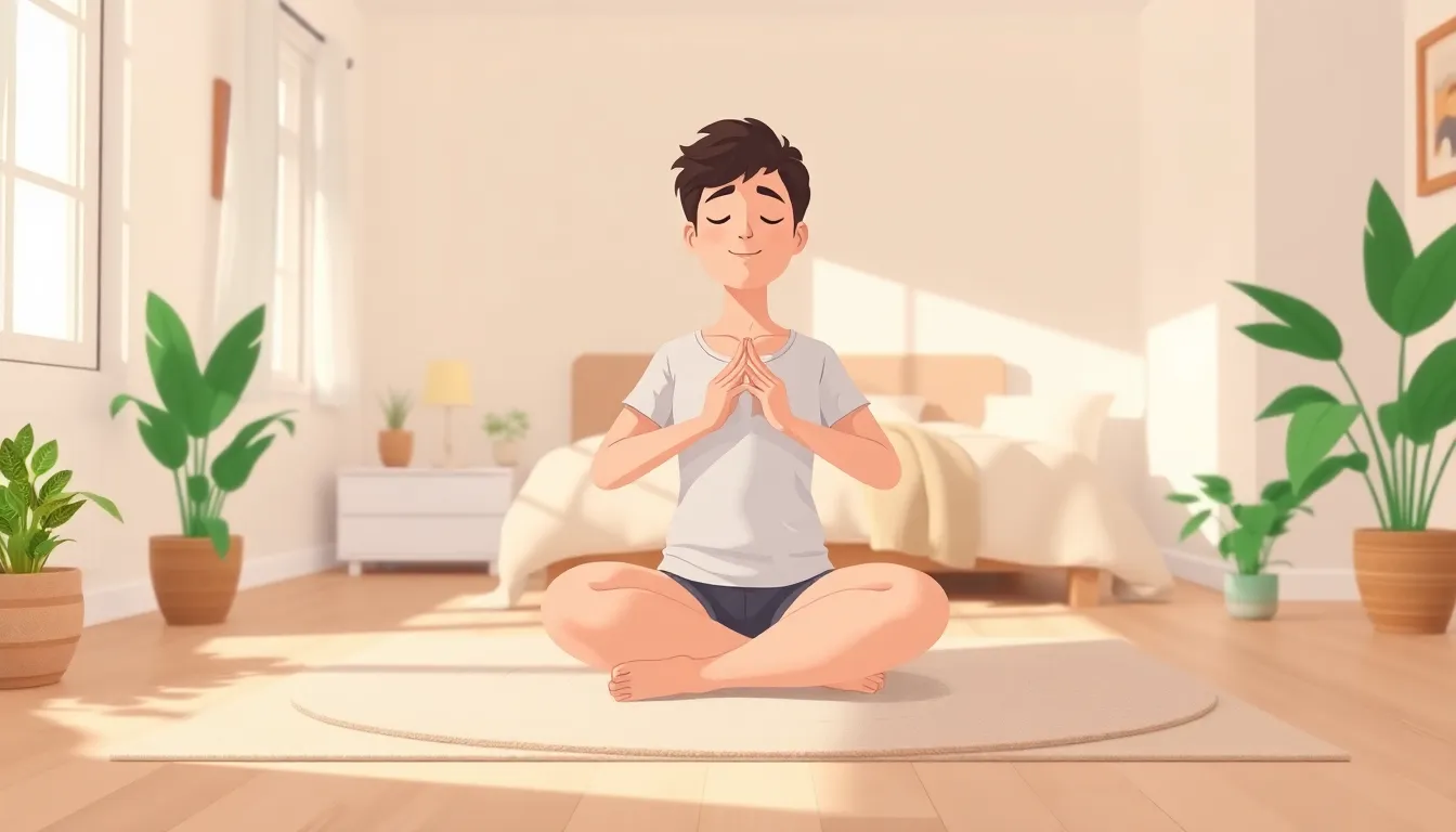 5. Disanje sa Stavljanjem Ruku na Stomak