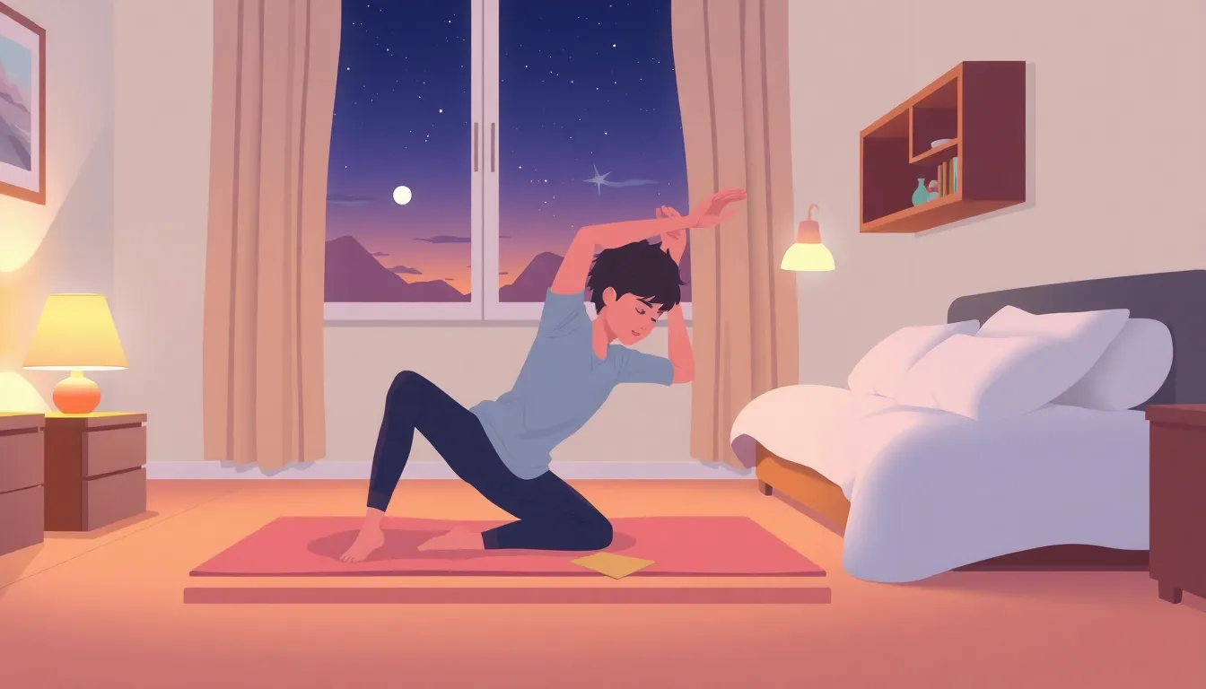 2. Istezanje Pre Spavanja