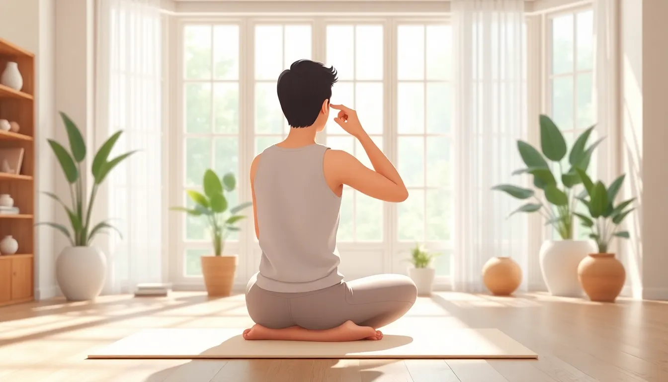 6. Tehnika Alternate Nostril Breathing