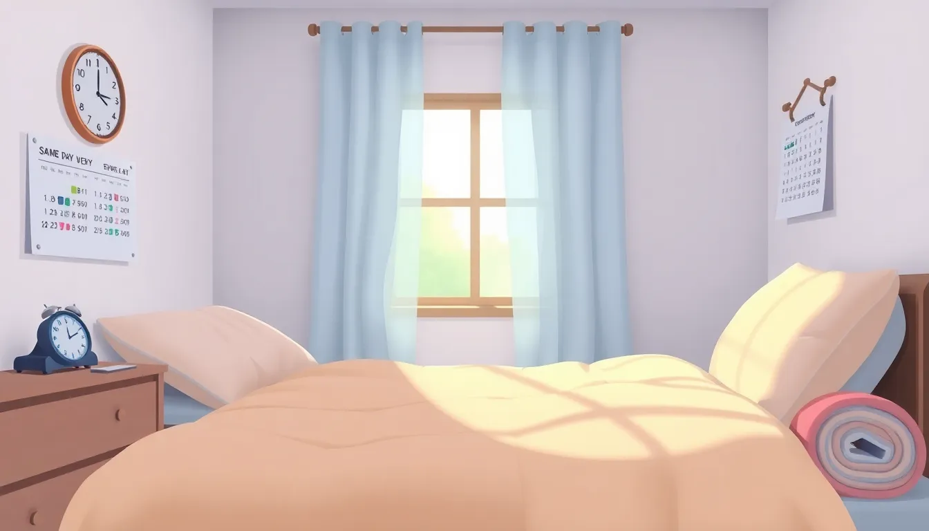 1. Postavite Redovan Raspored Spavanja